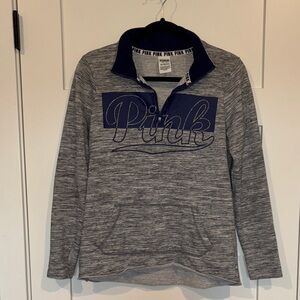 PINK Victoria’s Secret Quarter Zip Sweatshirt